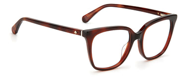 Premium Women Kate Spade Model Eyeglasses: Alessandria - Havana(2)- SpecSMART Eye Clinic (Diagonal View)